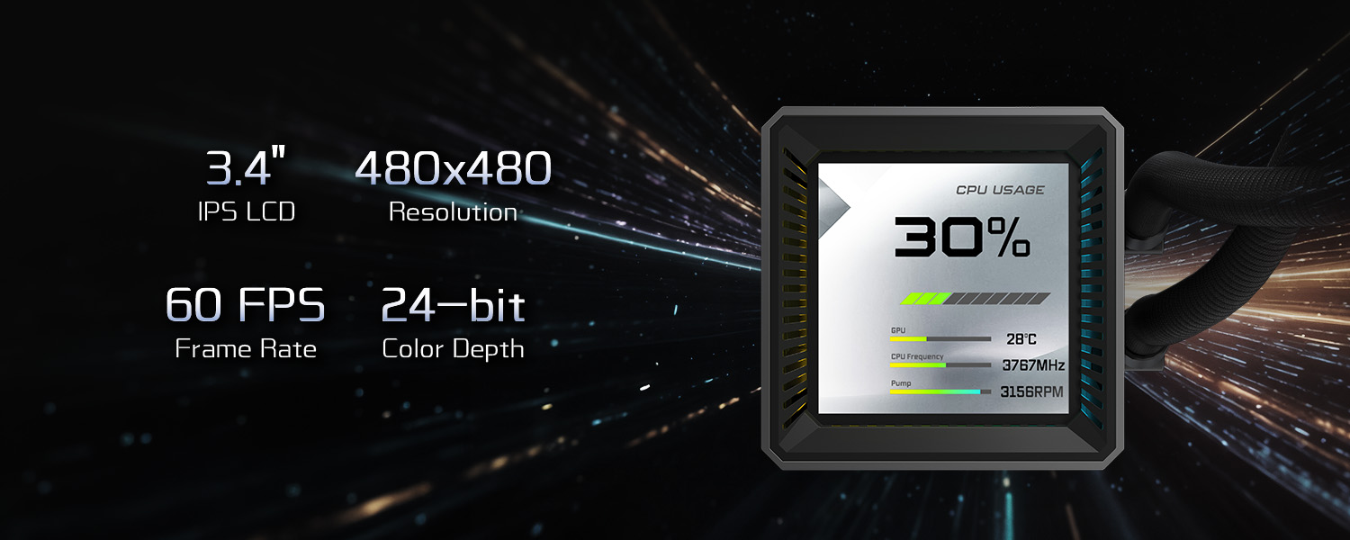 3.4 Full-Color LCD Display